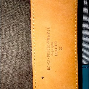Gucci belt